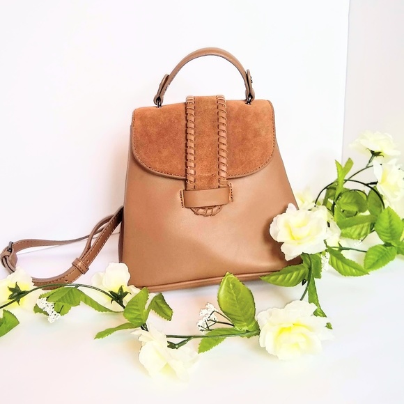 Street Level Handbags - Street Level Mini Leather Backpack